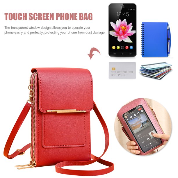 Bolsa Bolso De Hombro Bolso de hombro de cuero PU de almohada suave para mujer para el ocio diario (rojo)