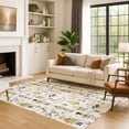 thumbnail image 7 of Addison Rugs Mayfield Premium Machine Washable Transitional Holiday Ivory Rectangle Rug, 8' x 10', 7 of 7