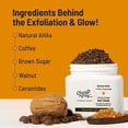 thumbnail image 3 of Chemist at Play Exfoliating Body Scrub For Removing Tan & Dead Skin Cells | Rough & Bumpy Skin, Tanned & Pigmented Skin | For Smooth, Soft & Bright Skin | Natural AHAs | Coffee | For Men & Women | 75g, 3 of 5