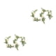thumbnail image 4 of Injueey Guirnalda de flores Navidad Plantas artificiales Artesanía Seda ligera Colgante de boda Decoraciones para el salón Tipo 1 2piezas Injueey CBP498791, 4 of 5