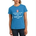 thumbnail image 1 of Don't Do Calm Puerto Rican Womens Soft Heather T Shirt, 1 of 1