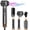 Gray, variant on 5 in 1 Hot Air Styler Hair Dryer Brush with Digital Display, Auto Wrap Curling Brush 3 Heat Ionic Hair Dryer Brush for Curling Straightening Volumizing, Styling Tool for Home Travel