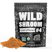 Wild Foods Lion's Mane Mushroom Extract 10:1 Superfood Powder Fruiting Bodies Only | Adaptogenic Nootropic Herb for Focus, Memory and Health (4 Ounce)