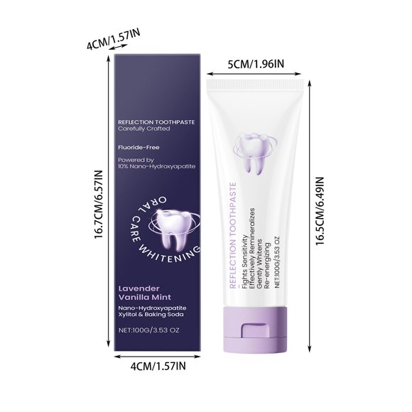 Xylitol Toothpaste for Adults Whitening Teeth Whitening Toothpaste,White Teeth, Toothpaste For Pain Sensitive Teeth, Teeth Whitening Toothpaste for Adults 100G/3.53 OZ