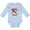 AE-Light Blue, variant on Inktastic My Nana Loves Me Penguin Boys or Girls Long Sleeve Baby Bodysuit