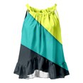 thumbnail image 2 of Gibobby Mujeres Casual Impreso Encaje Cuello redondo Ruffle Hem Chaleco Camisole Swing Neck Printed Summer Tops(Verde de menta,G), 2 of 4
