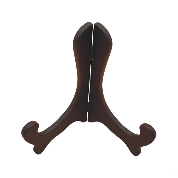 Billuyoard Soporte para té Soporte de escritorio Soporte de exhibición Plásticos Mano de obra fina Decoraciones de tamaño compacto Exquisito Almacenamiento y organización del hogar Marrón