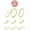 8PC-Gold, variant on 8PCS Titanium Nose Rings Stud, Gold Nose Ring for Women Men Hypoallergenic Nostril Hoops L Shape Nose Studs Corkscrew CZ Nose Piercing Jewelry Silver 18G & 20G Nose Ring Studs 2/2.5/3mm