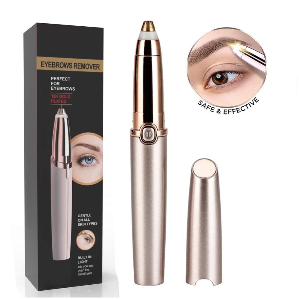 Electric Eyebrow Hair Remover Painless Eyebrow Trimmer Razor Removal
