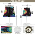 thumbnail image 3 of YAZAOO Table Lamp Creative Colorful Planet and Stars Pattern Simple Pattern Night Light, 3 of 8