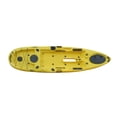 thumbnail image 3 of BKC PK11 10.6' Single Propeller Pedal Drive Fishing Kayak W/Rudder System, Paddle and Upright Back Support Aluminum Frame Seat Person Foot Operated Kayak, 3 of 9