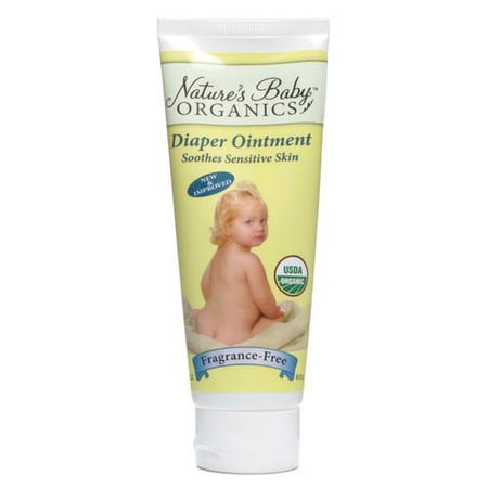 Nature's Baby Organics Diaper Ointment All Natural Fragrance Free - 3 oz -