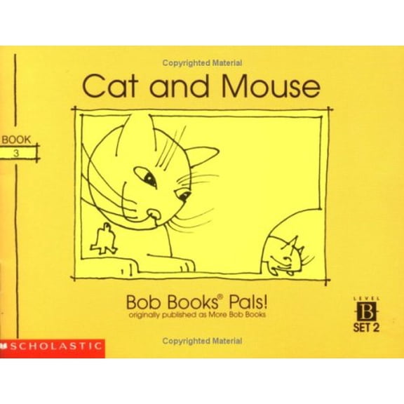 Pre-Owned Cat and Mouse (Bob Books Pals! , Book 3, Set 2), 9780439175753, 0439175755, Paperback,