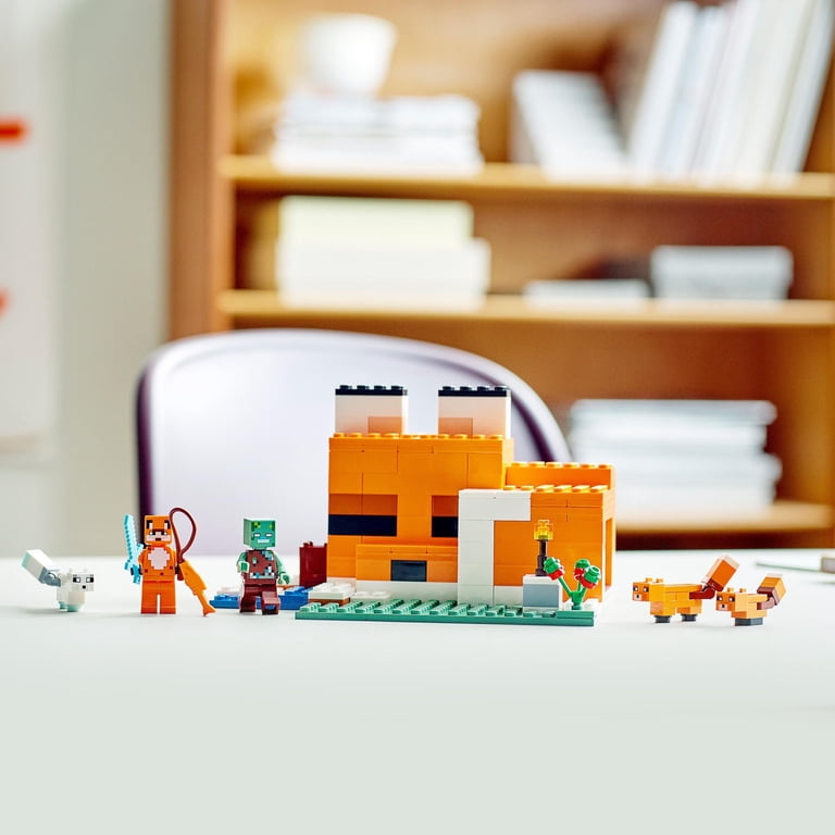 LEGO Minecraft Gift Set, 3 Imaginative Building Sets in 1 Box