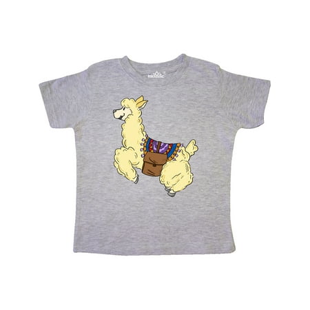

Inktastic Cute Jumping Alpaca Gift Toddler Boy or Toddler Girl T-Shirt
