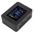 thumbnail image 1 of Air Quality Monitor, 5 in 1 Indoor Air Quality Tester Meter, CO2, TVOC, HCHO, Humidity, Temperature Real Time Monitoring, Battery Powered, for Home, Office, School, 1 of 7