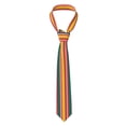 thumbnail image 3 of Goofa Vertical Stripes Pattern Men's Necktie Classic Silk Tie Woven Jacquard Neck Ties Necktie for Business and Wedding Formal Neckties, 3 of 8