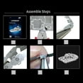 thumbnail image 3 of 1: 100 3D Metal Kits Lifeboat Model Ship Model Warship Model Warship Ornaments Military Model (Unassembled Kit ), 3 of 13
