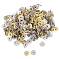 thumbnail image 1 of 100 * RIVETS FASTENERS STUDS BUTTONS 8MM FOR JEAN LEATHER SEWING CRAFTS DIY, 1 of 8