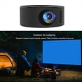 thumbnail image 1 of YT200 Proyector Inteligente Android LED 1080P HD Proyector, Ideal para Cine en Casa y Entretenimiento Al Aire Libre,Negro, 1 of 5