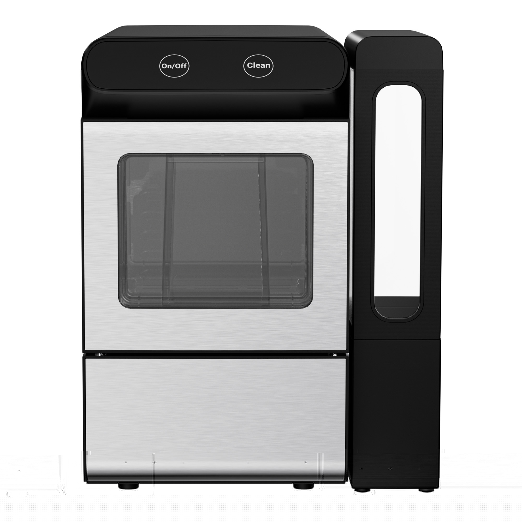 EUHOMY Nugget Ice Maker Countertop 26lbs/Day, 4.3L Water Tank, Portable Chewable Ice Machine for Home, Office & Bar