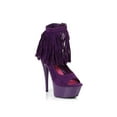 thumbnail image 4 of 609-APONI 6" Heel Velvet Fringe Ankle Cuff Platform Shoes, 4 of 5