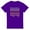 Purple, variant on Retro Mama Text T-Shirt for Women | Leopard and Earth Tone Print Tee, Azalea, Size S