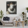 thumbnail image 3 of Stupell Industries Traditional Crowned Sheep Portrait Canvas Art, 36 x 48, by Svetlana Aleynikova, 3 of 8