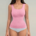 thumbnail image 2 of Vêtements de Compression pour Femmes Hauts Sans Manches Imprimé Col en U Vêtements de Compression Sans Manches Haute Élasticité, 2 of 8