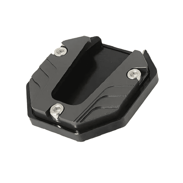 Base Extension Soporte Pata Lateral De Aluminio Universal Negro