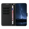 thumbnail image 5 of Wallet Case for Samsung Galaxy S23 Ultra, Business PU Leather Magnetic Flip Folio Case with Card Slots Holder Kickstand Shockproof Protective Phone Case Cover for Samsung Galaxy S23 Ultra, Black, 5 of 9