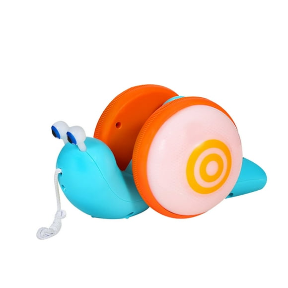 Pisexurs Push & Pull Toys Clearance,Leashing Rope Snail Baby toddler Toy Learning Toys for Toddlers 1-3 Baby Walker