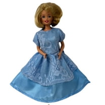 Doll Clothes Superstore Blue Lace Dress for 11.5" Fashion Dolls like Barbie