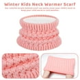 thumbnail image 4 of Bocaoying Kids Winter Hat Gloves Scarf Set, Girls Toddler Children Hats Beanie with Pom Knit Neck Warmer Gaiter Mittens Fleece Lined Set, Kids Aged 1-6, 4 of 8