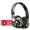 D, variant on Christmas Gifts Liweisiy Headset Bluetooth Headset Wireless Headset Graffiti Luminous Stereo Music D1738 B