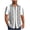 Gray, variant on Men's Short Sleeve Button Down Shirt, Bamboo Print Casual Collared Top, Lightweight Summer Vacation Relaxed Fit Shirt for Men Gray,S