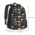 thumbnail image 2 of Balery Vegetable Quiche Backpack for Men and Women - Durable 600D Oxford Cloth -Large Capacity, Water-Resistant School, Travel, and Hiking Bag, 2 of 7