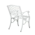 thumbnail image 4 of Kieran Traditional Outdoor Aluminum 7 Piece Dining Set, White, 4 of 14