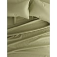 thumbnail image 3 of California King, 4 Piece Embossed Hotel Style Bed Sheets in Sage by Comfort Canopy, 3 of 12