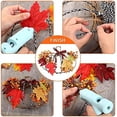 thumbnail image 3 of Miayilima Wreath Flower Garden Pumpkin Garland Metal Pack DIY Holiday Door Decorations A, 3 of 6