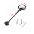 thumbnail image 2 of Espejo de bicicleta, espejo de gran angular para bicicleta, espejo seguro de visión trasera, espejo convexo montado en manillar de grado ajustable y giratorio compatible con bicicleta de montaña Afortunado Sencillez, 2 of 5