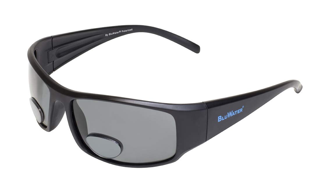 proSPORT Polarized Bifocal Sunglasses Men Women 2.50 Grey Tac Polarised Lens 