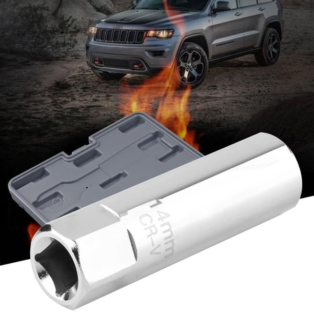 Llave Para Bujías Shallyong - Juego De 4 Piezas (16, 18 Y 21mm), Acero Resistente, Mango En T Antideslizante, Para Coche Y Moto