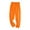 Orange, variant on ameIAEA Kids Elastic Waisted Drawstring Pants Boys Girls Wide Leg Solid Color Casual Trousers 2-11Y