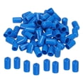 thumbnail image 1 of Tapones de goma Uxcell Cubierta de vinilo Protector de rosca redonda Tapones de vacío para tornillos y tubos de 1/2 pulgada 50 piezas, 1 of 5