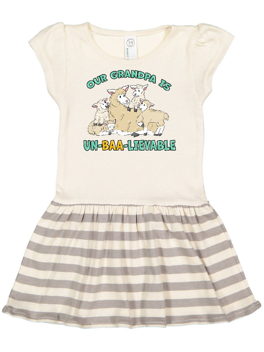 inktastic Our Gigi is Un-BAA-lievable with Cute Sheep Infant Tutu Bodysuit