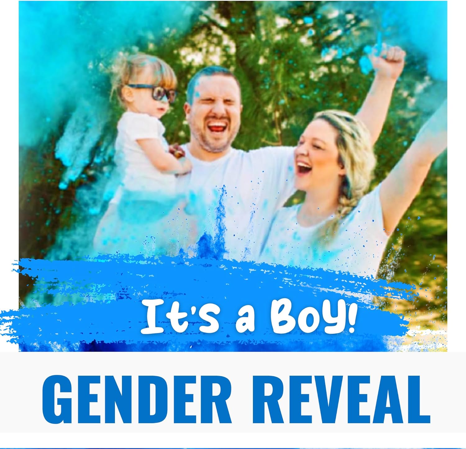 Color Powder Blue - 5 Pounds - Perfect for Colorful Fun Runs, Youth Group Color Games, Color Wars, Holi Festivals and More!