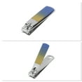 thumbnail image 4 of Unique Bargains 6 Pcs Round Tail Nail Clippers Set Toenail Clippers Yellow Blue, 4 of 5