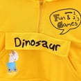 thumbnail image 6 of Spring New Boys Girls Clothes Set With Letters Dinosaur Pattern Hooded Long-Sleeved Trousers Two-Piece Children'S Jumpsuit, 6 of 6