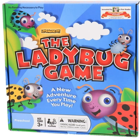 The Ladybug Game by Zobmondo!! Great first board game for girls and boys, award-winning educational game, for ages 3 and up
